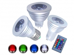 GU10D-RGB-3W